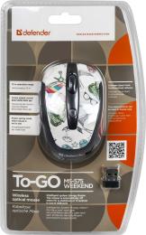 Defender - Bezdrátová optická myš To-GO MS-575