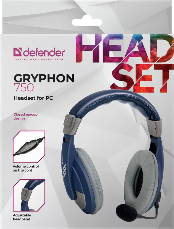 Defender - Headset pro PC Gryphon 750
