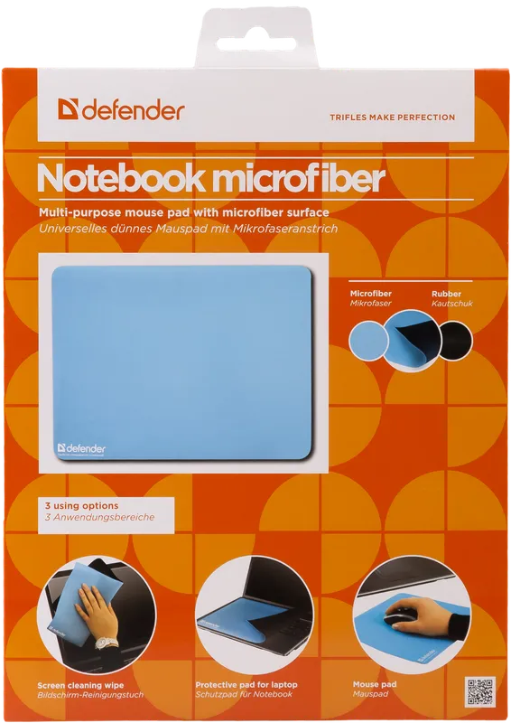 Defender - Podložka pod myš Notebook microfiber