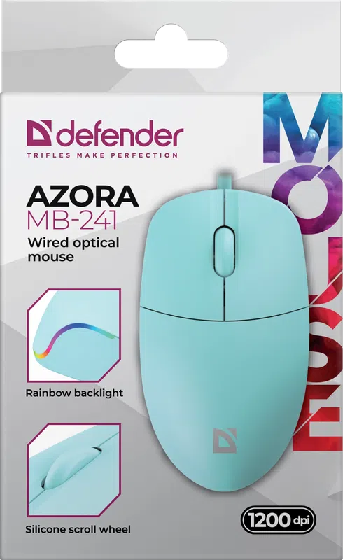 Defender - Kabelová optická myš Azora MB-241