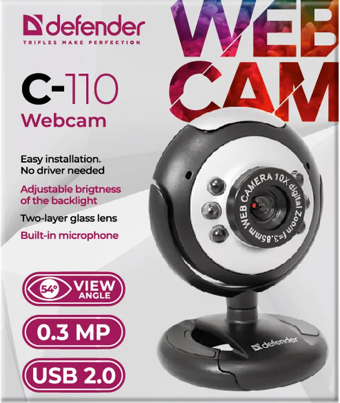 Defender - Webová kamera C-110