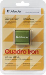 Defender - Univerzální USB hub Quadro Iron
