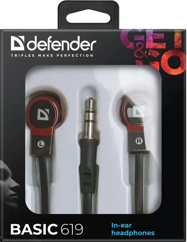 Defender - Sluchátka do uší Basic 619