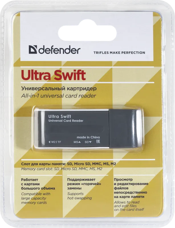Defender - Univerzální čtečka karet ALL-IN-1 Ultra Swift