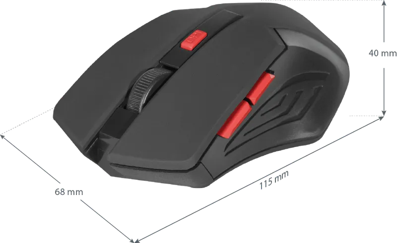 Defender - Bezdrátová optická myš Accura MM-275