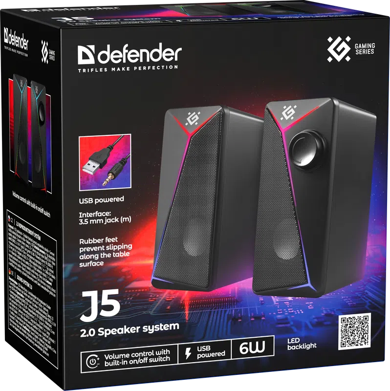 Defender - 2.0 Reproduktorový systém J5