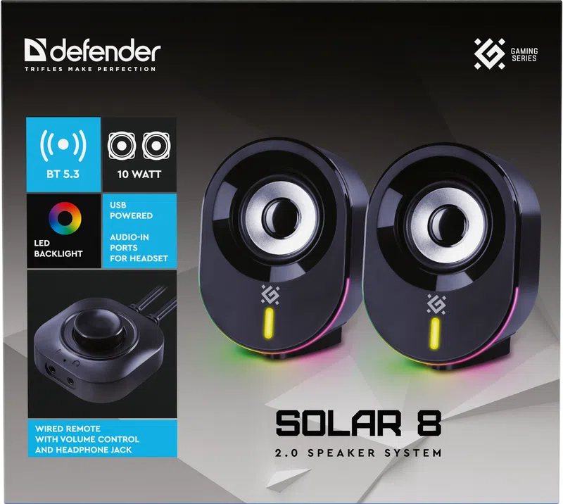 Defender - 2.0 Reproduktorový systém Solar 8