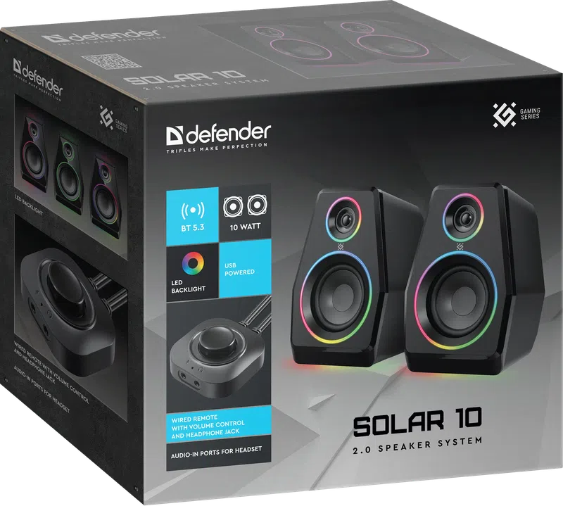 Defender - 2.0 Reproduktorový systém Solar 10