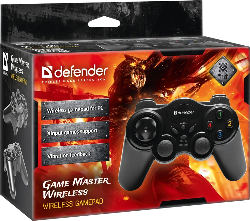 Defender - Bezdrátový gamepad GAME MASTER WIRELESS