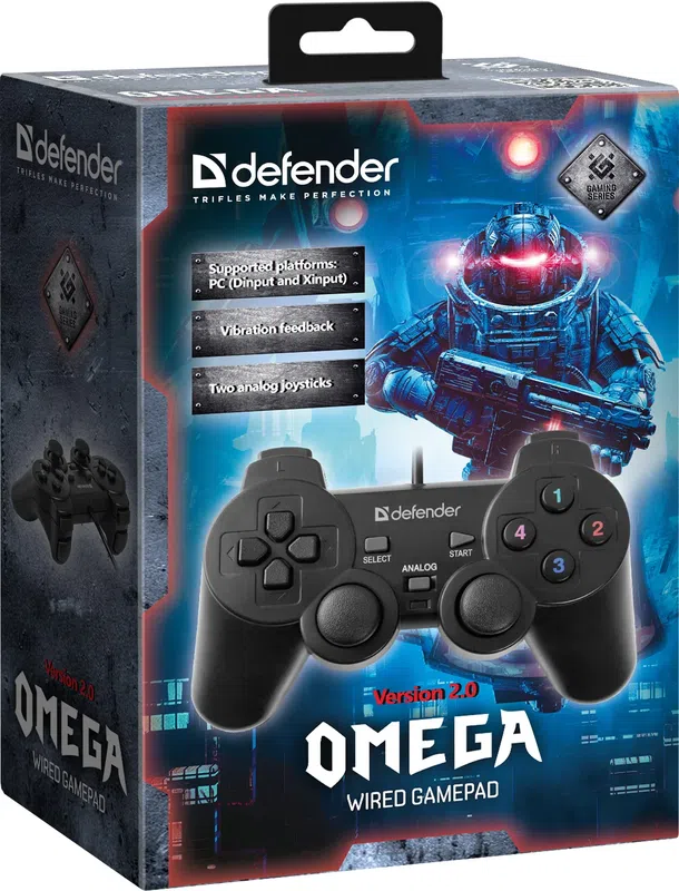 Defender - Drátový ovladač Omega