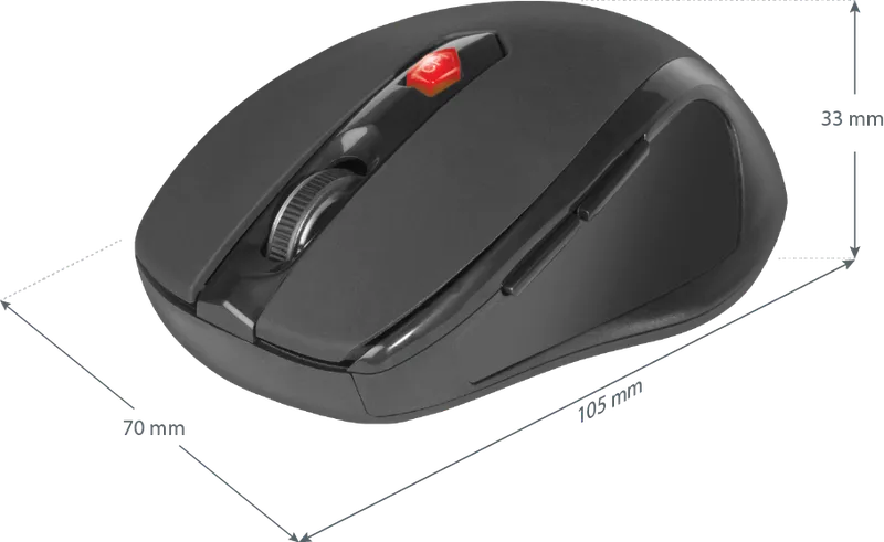 Defender - Bezdrátová optická myš Ultra MM-315