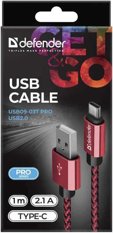 Defender - USB kabel USB09-03T PRO USB2.0