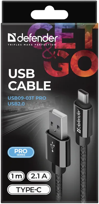 Defender - USB kabel USB09-03T PRO USB2.0