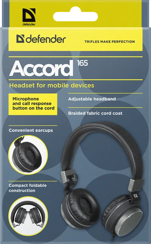 Defender - Headset pro mobilní zařízení Accord 165