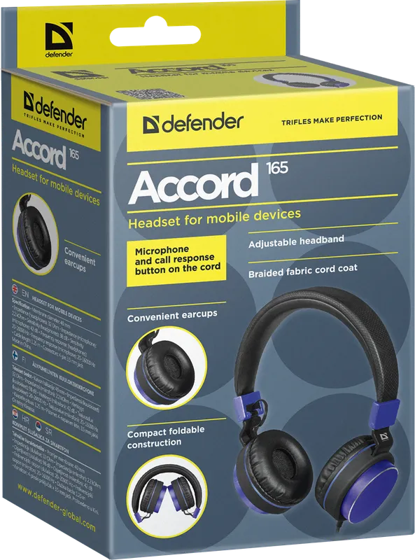 Defender - Headset pro mobilní zařízení Accord 165