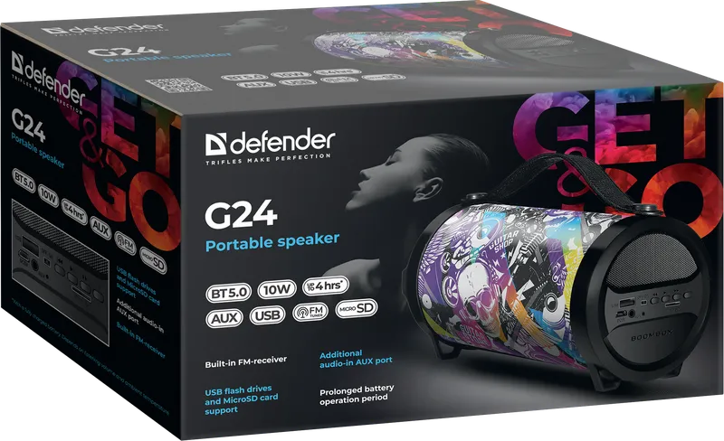 Defender - Přenosný reproduktor G24