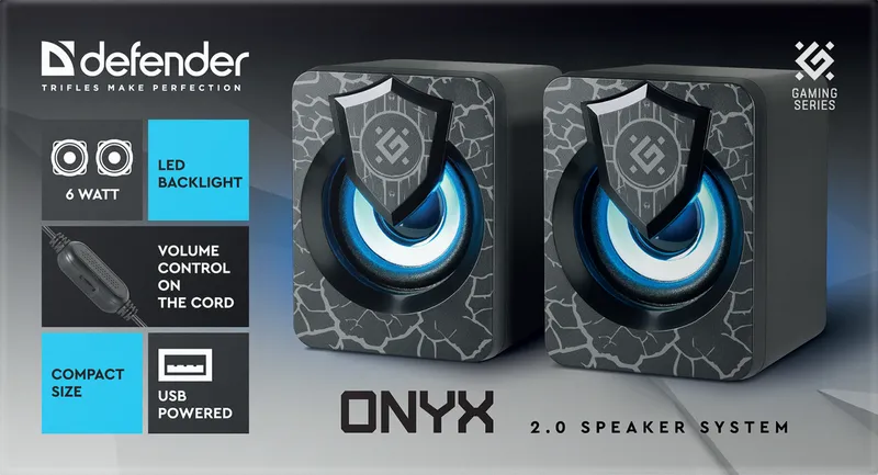 Defender - Systém reproduktorů 2.0 Onyx