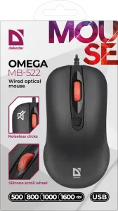 Defender - Kabelová optická myš Omega MB-522