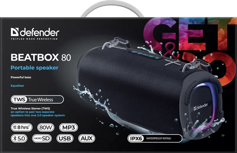 Defender - Přenosný reproduktor Beatbox 80