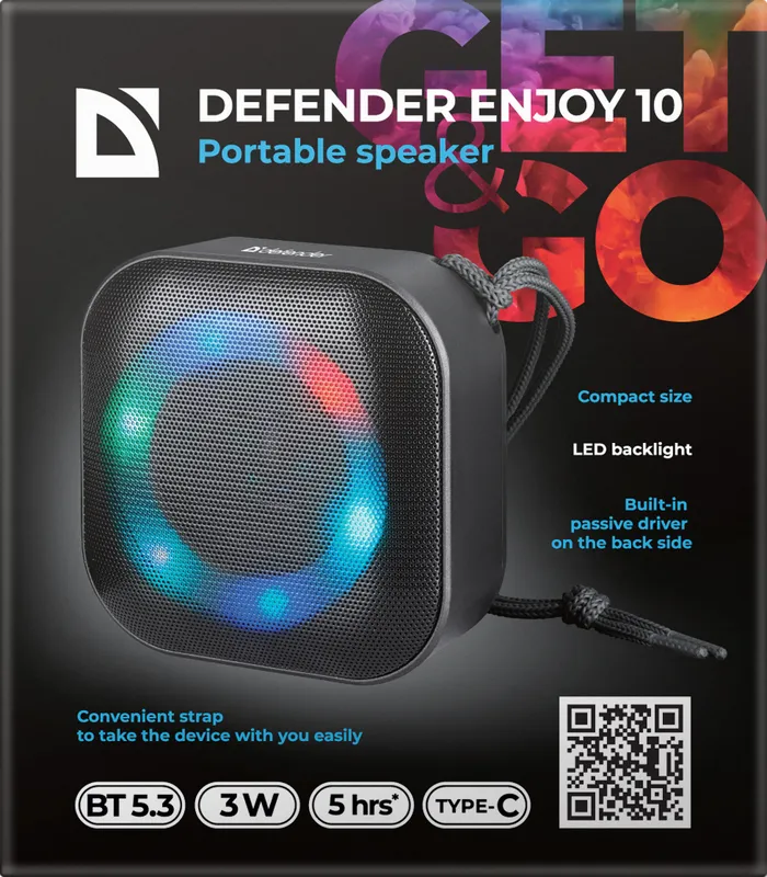 Defender - Přenosný reproduktor Enjoy 10