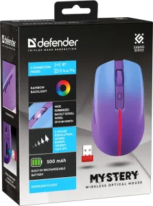 Defender - Bezdrátová optická myš Mystery MM-301