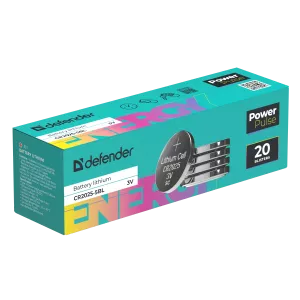 Defender - Lithiová baterie CR2025-5BL