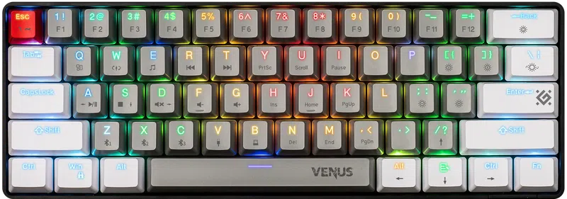 Defender - Mechanická herní klávesnice Venus GK-415
