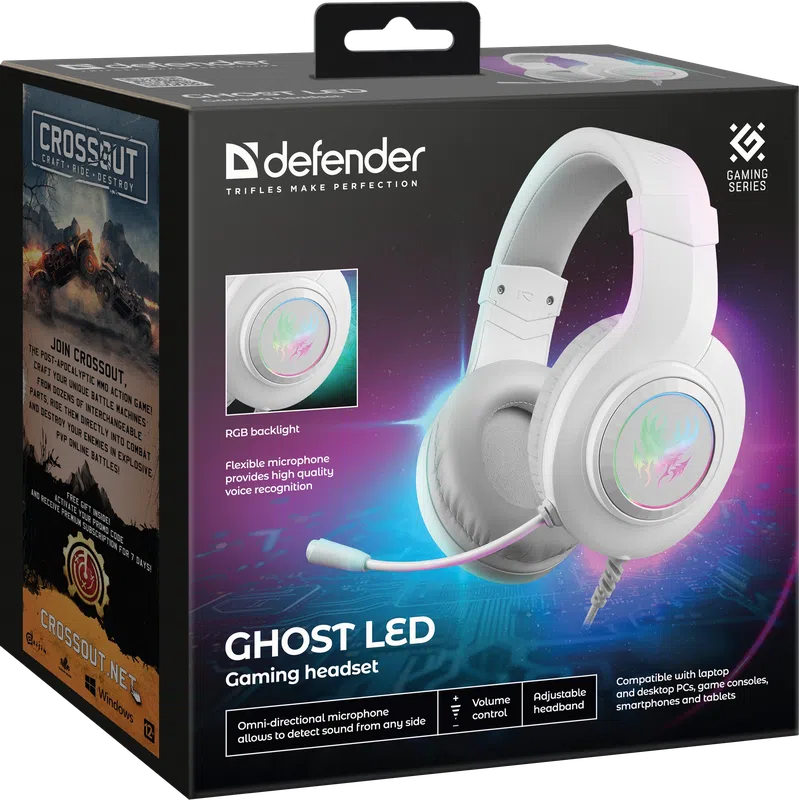 Defender - Herní soustava Ghost LED