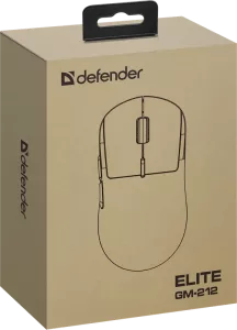 Defender - Bezdrátová herní myš Elite GM-212