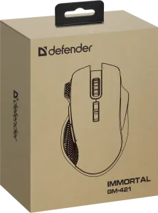 Defender - Bezdrátová herní myš Immortal GM-421