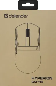 Defender - Bezdrátová herní myš Hyperion GM-119