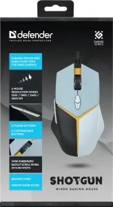 Defender - Kabelová hrací myš Shotgun GM-176