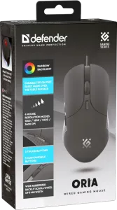 Defender - Kabelová hrací myš Oria GM-178
