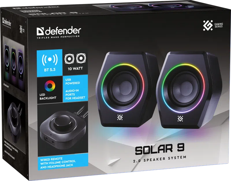 Defender - 2.0 Reproduktorový systém Solar 9