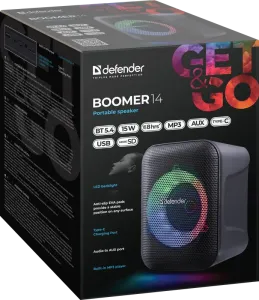 Defender - Portabilní akustický systém Boomer 14