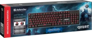 Defender - Klávesnice мechanická Quest GK-596