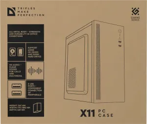 Defender - Počítačová skříň X11