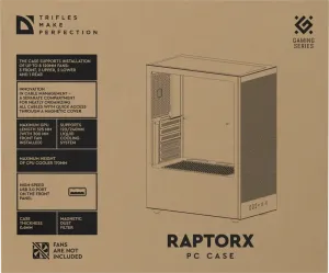 Defender - Počítačová skříň RaptorX