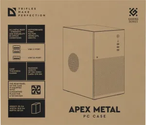 Defender - Počítačová skříň Apex Metal
