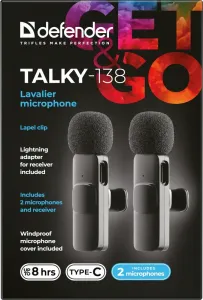 Defender - Lavalier mikrofony Talky-138