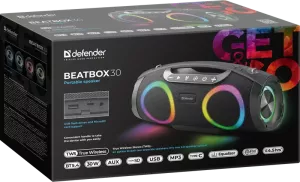 Defender - Portabilní akustický systém Beatbox 30