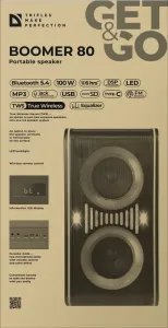 Defender - Portabilní akustický systém Boomer 80