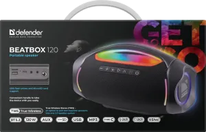 Defender - Portabilní akustický systém Beatbox 120