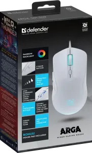 Defender - Kabelová hrací myš Arga GM-049