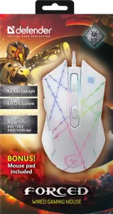 Defender - Kabelová hrací myš Forced GM-020L