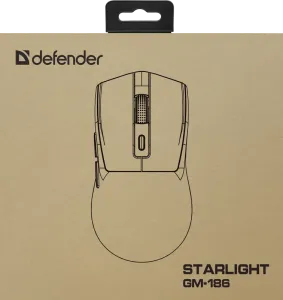 Defender - Bezdrátová herní myš Starlight GM-186