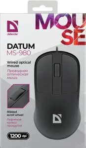 Defender - Kabelová optická myš Datum MS-980