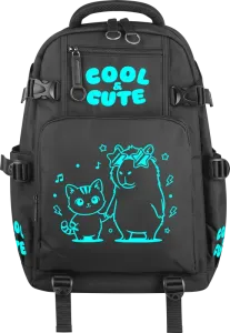 Defender - Backpack for school and leisur Glowy