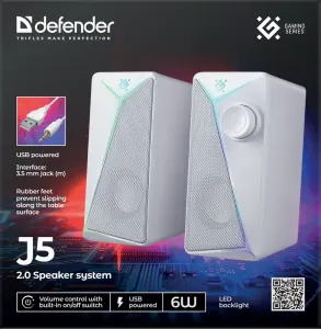 Defender - 2.0 Reproduktorový systém J5