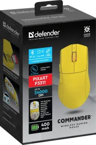 Defender - Bezdrátová herní myš Commander GM-511